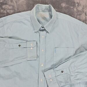 Cinch Modern Fit Button Shirt Men XL Turqouise Geometeric Western Cowboy  Casual